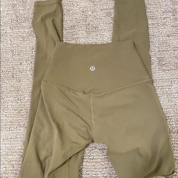 lululemon align 28” Bronze Green - Picture 3 of 4